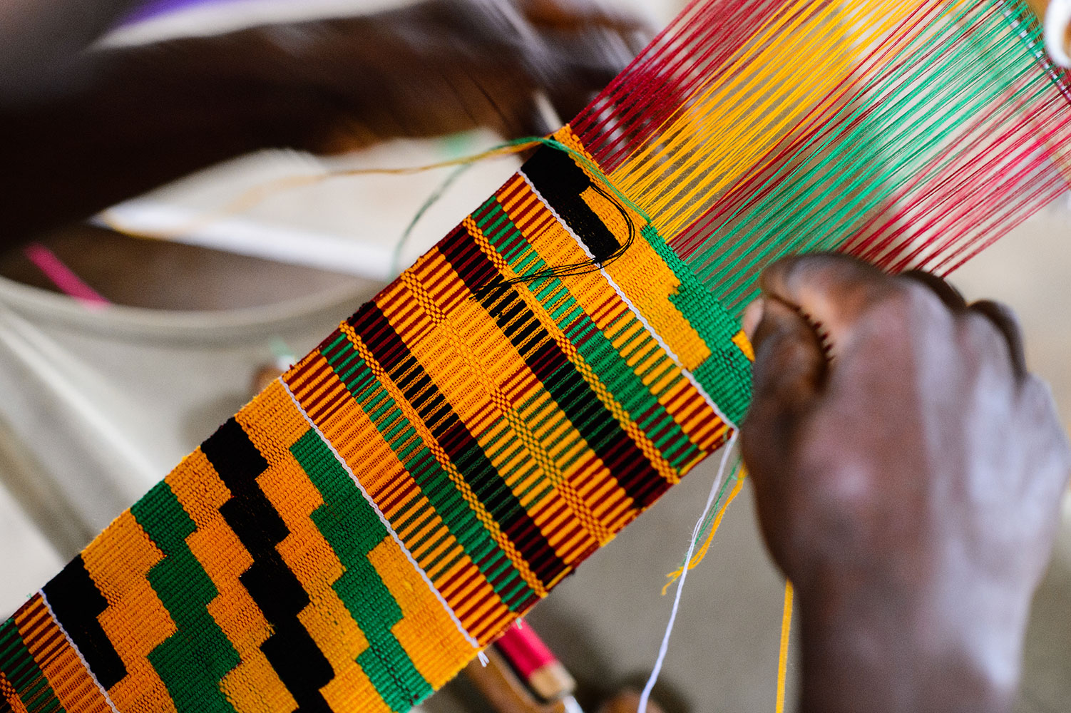 Adawnomase ; the home of quality kente cloth and cultural friendly tourism.