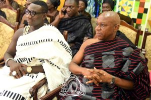 Adanwomase hene visit to kumasi