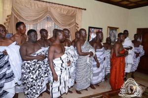Adanwomase chief and traditional council